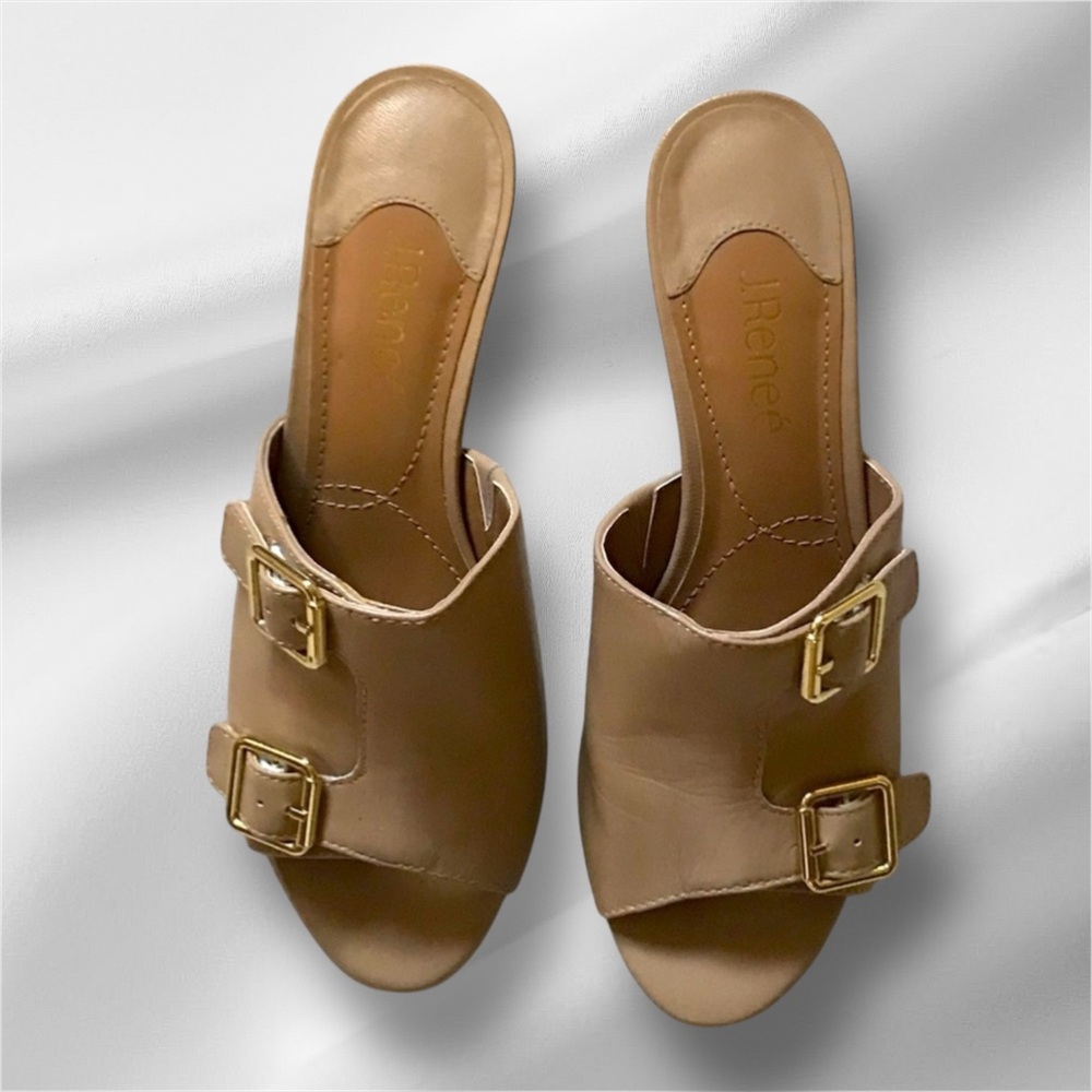 J. Renee Leather Upper Slides